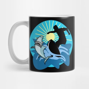 Watch out, surfer about Mug